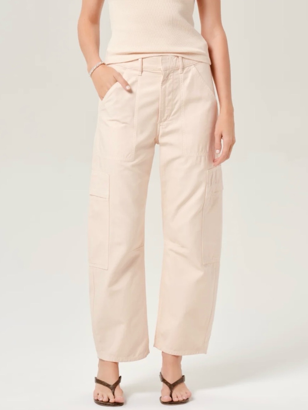 NWOT Citizens of Humanity Marcelle utility pants roselle 25